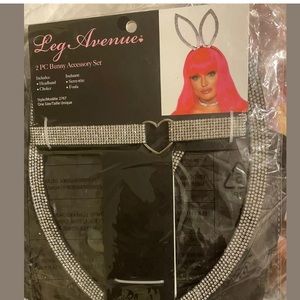 Two piece bunny accessory